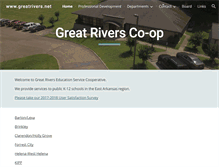 Tablet Screenshot of greatrivers.net